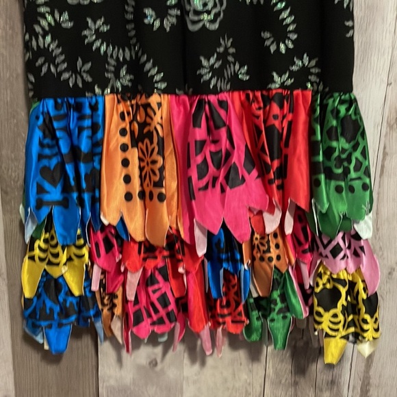 Girls Skelita Monster High Dress Halloween Costume - Picture 4 of 6